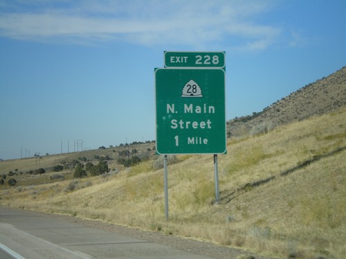 I-15 North - Exit 228