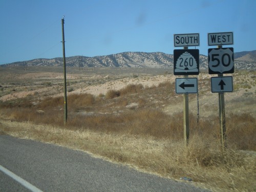 US-50 West at UT-260 South