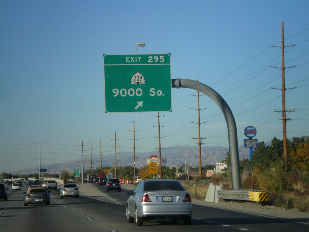 I-15 North - Exit 295