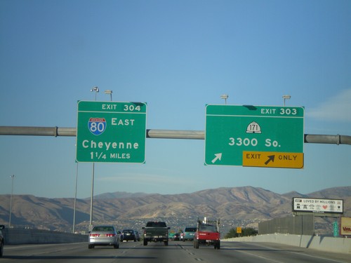 I-15 North - Exit 303 and Exit 304