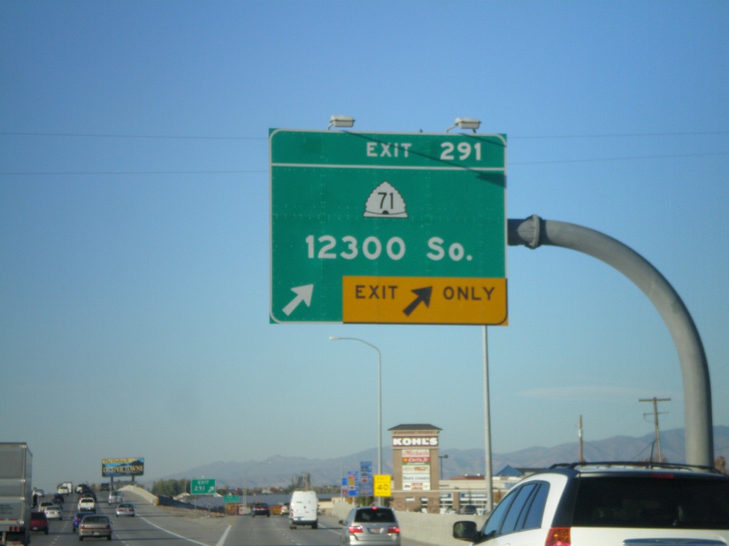 I-15 North - Exit 291