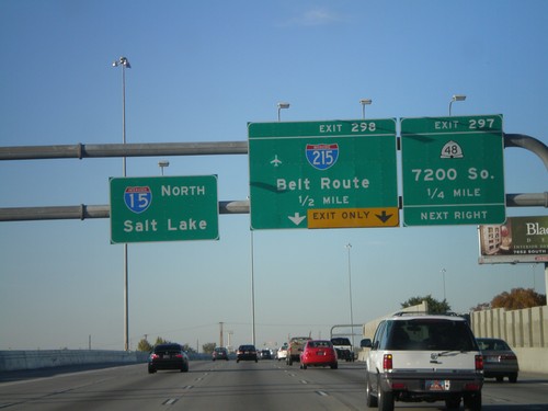 I-15 North - Exit 297 and Exit 298