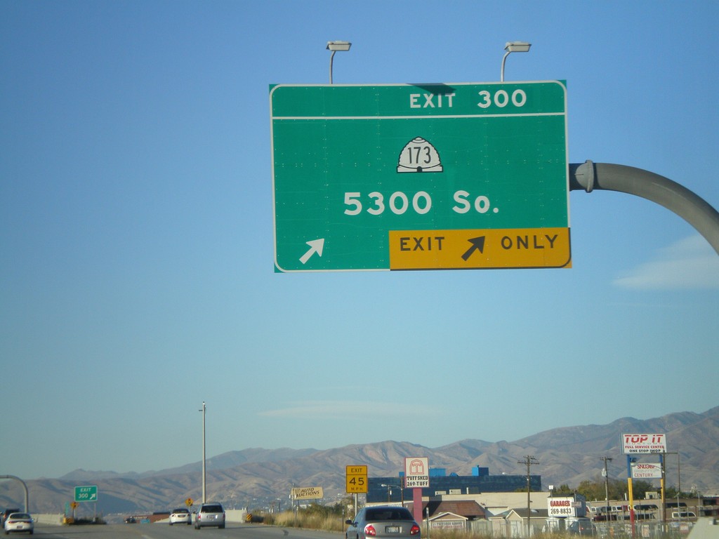 I-15 North - Exit 300