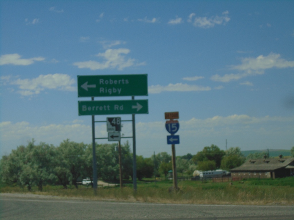 I-15 South (Exit 135) at ID-48