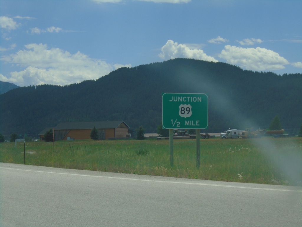 US-26 East approaching US-89