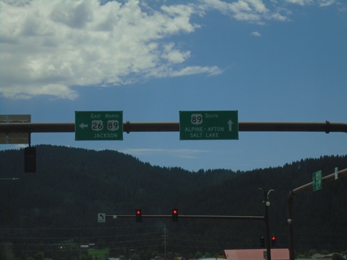 US-26 East at US-89 - Alpine Junction