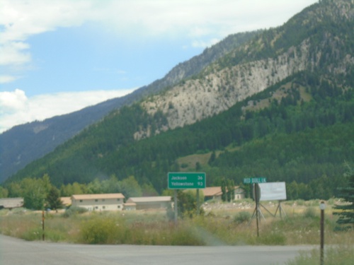 US-89 North/US-26 East - Distance Marker