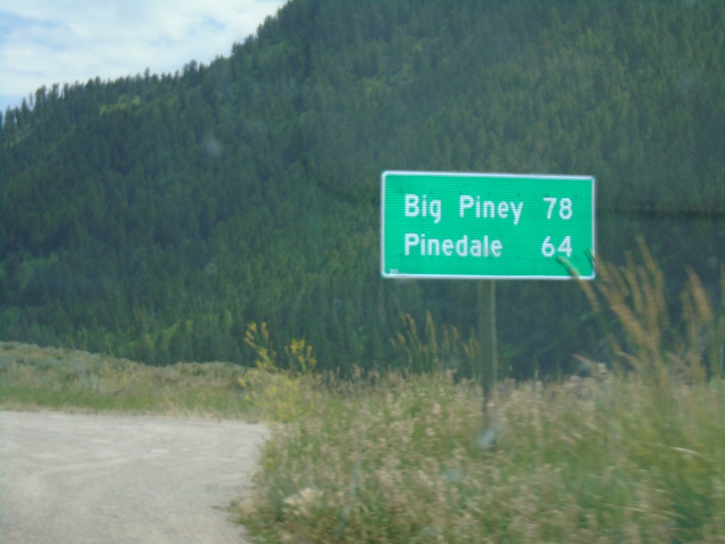 US-189/US-191 South - Distance Marker