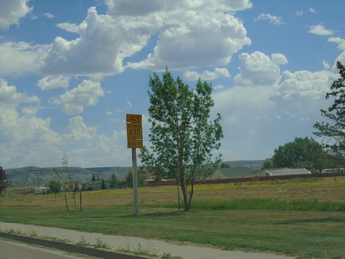 US-189 South approaching WY-235