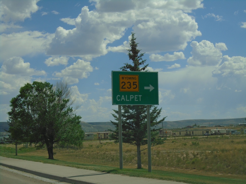 US-189 South at WY-235