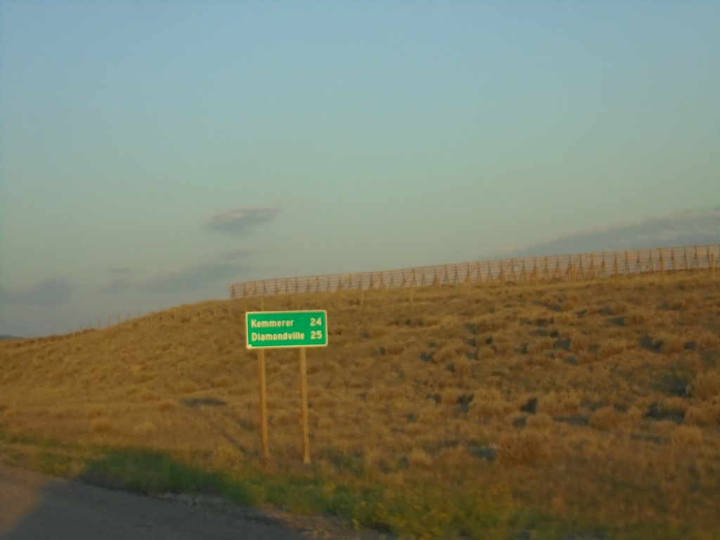 US-189 South - Distance Marker