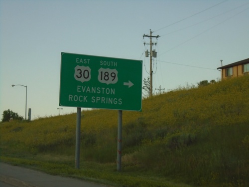 US-30 East/US-189 South - Diamondville