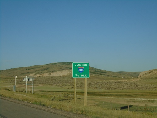 US-189 South Approaching I-80