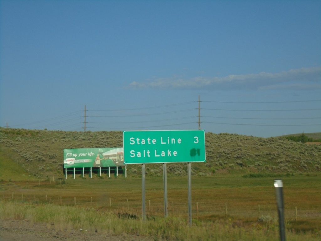 I-80 West - Distance Marker