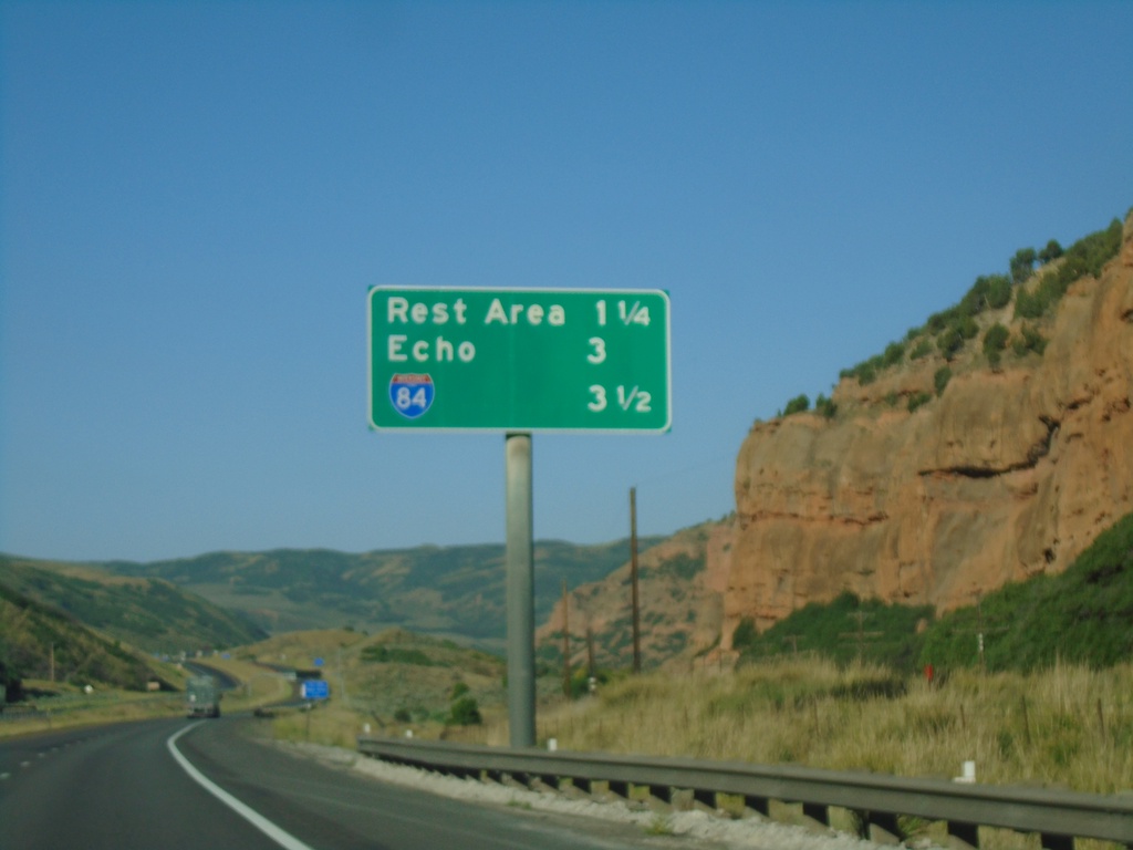 I-80 West - Distance Marker