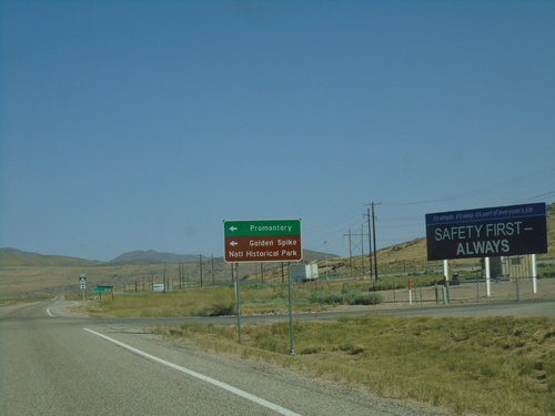 UT-83 North at Promontory Road