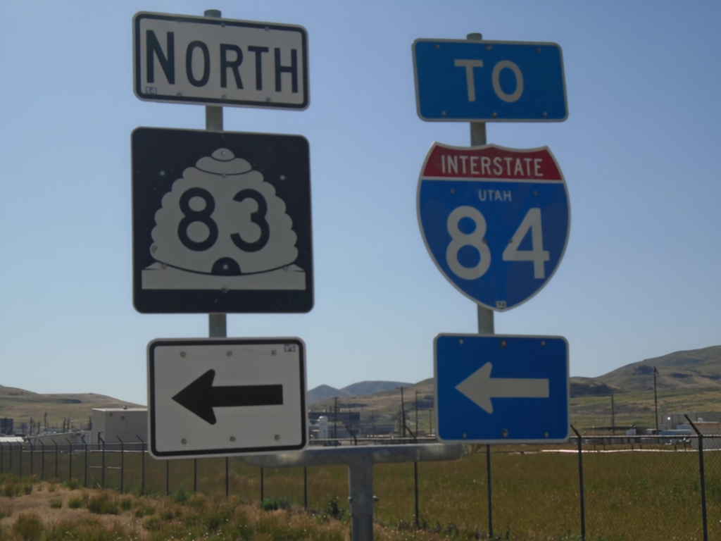 UT-83 North to I-84 - Box Elder County