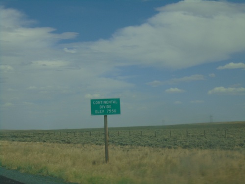 WY-28 East - Continental Divide