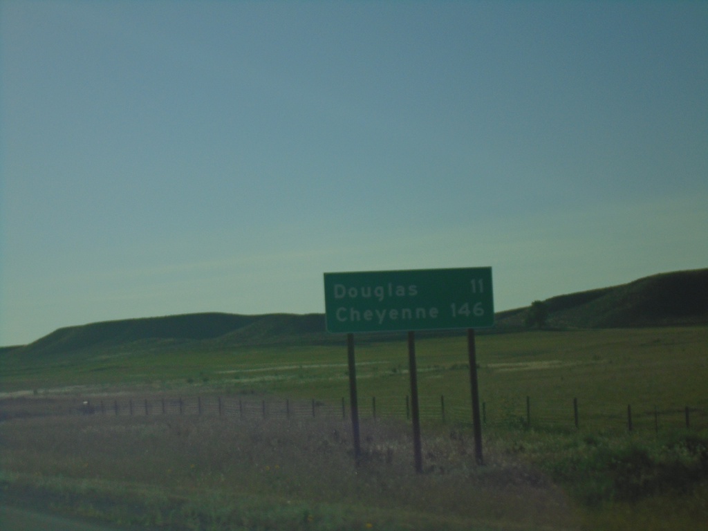 I-25 South - Distance Marker