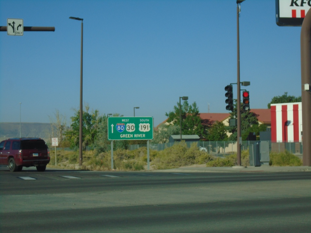 BL-80 West at I-80/US-30 West/US-191 South