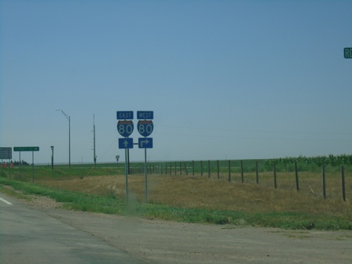 End NE-27 South at I-80