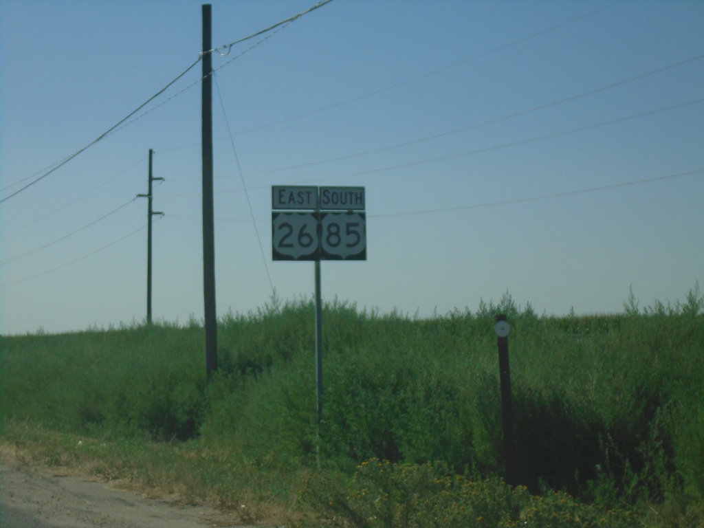 US-26 East/US-85 South - Goshen County