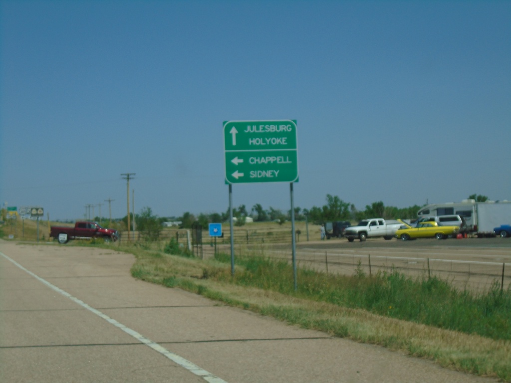 US-138 East Approaching US-385