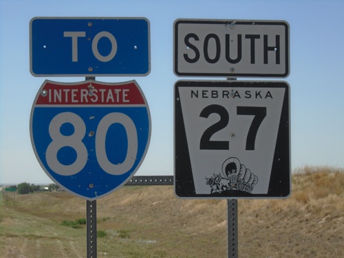 NE-27 South/To I-80