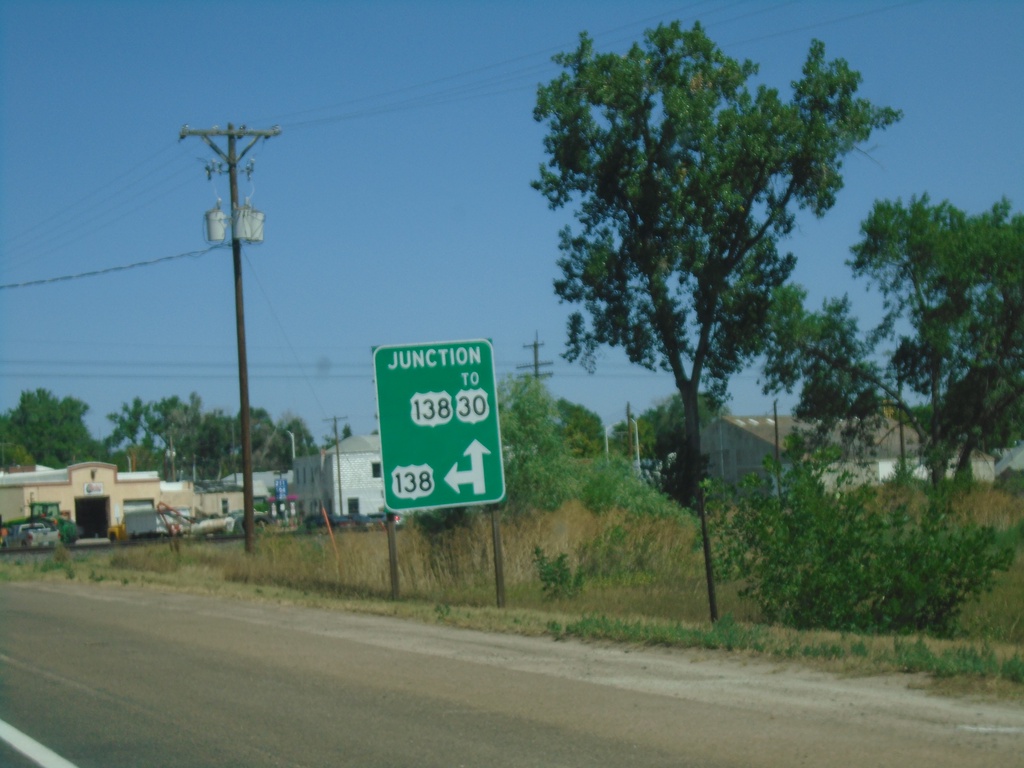 End NE-25B Link North at US-138