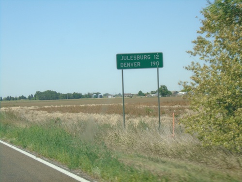 US-138 West - Distance Marker