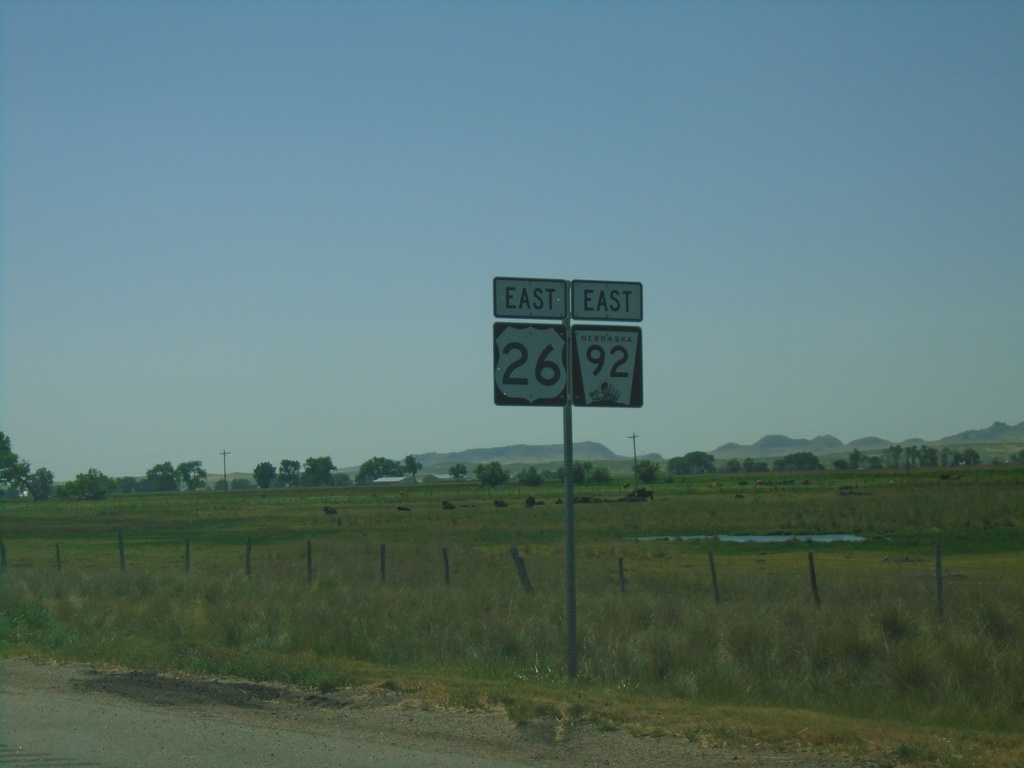 US-26 East/NE-92 East - Morrill County