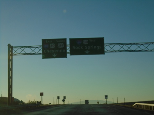 US-287 South at I-80