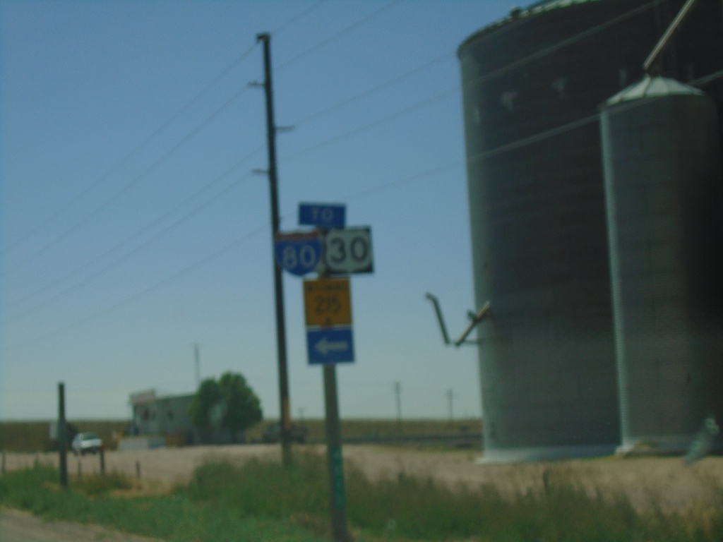 BL-80/US-30 West in Pine Bluffs