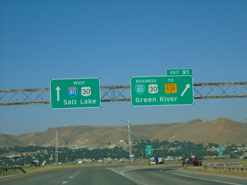 I-80 West - Exit 91