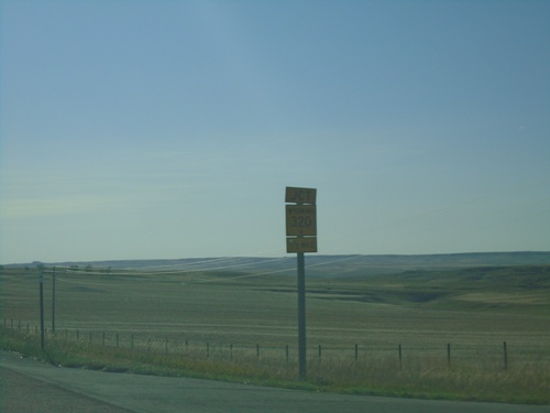 US-26 East Approaching WY-320