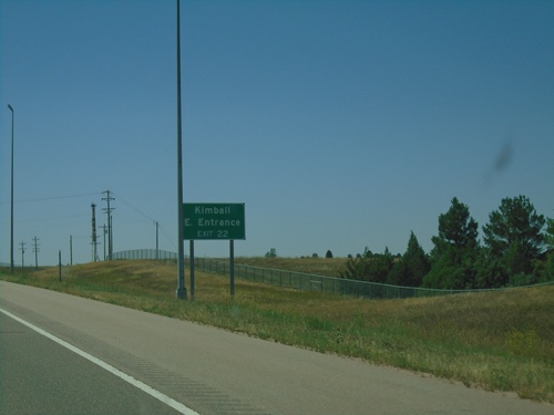 I-80 West - Exit 22