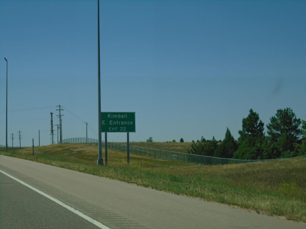 I-80 West - Exit 22