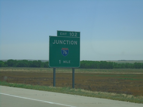 I-80 East - Exit 102