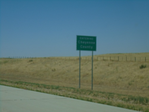 I-80 West - Cheyenne County