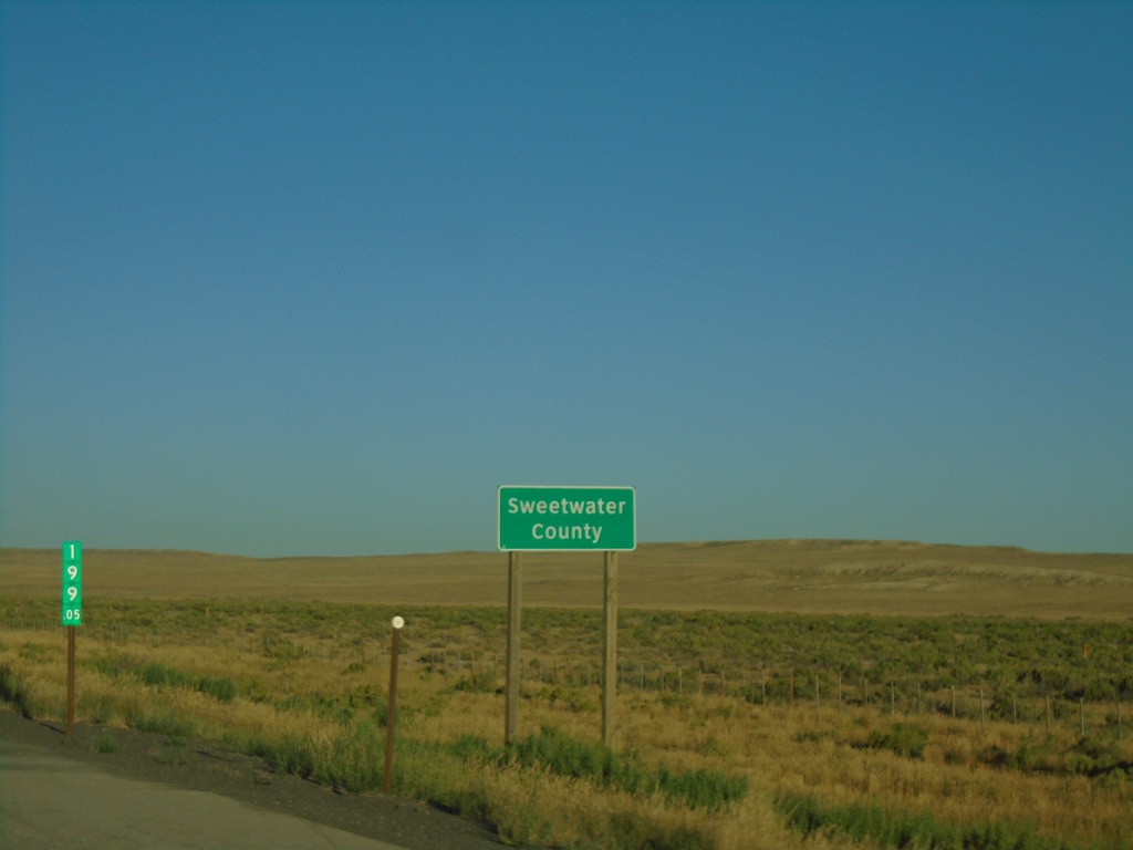 I-80 West - Sweetwater County