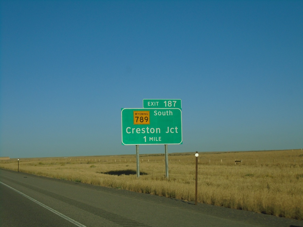 I-80 West Exit 187