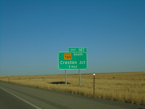 I-80 West Exit 187