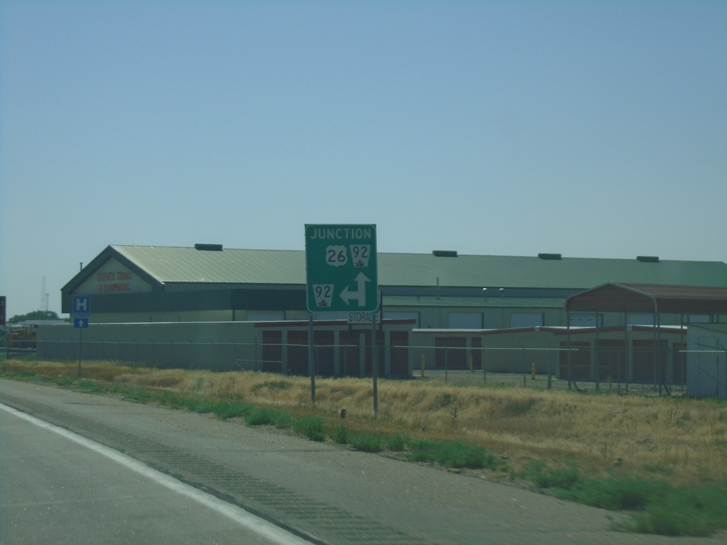 US-26 East Approaching NE-92