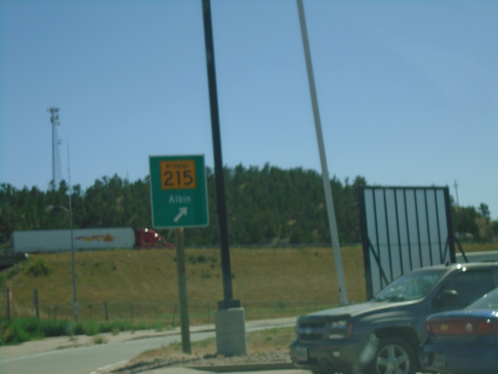 BL-80/US-30 West at WY-215