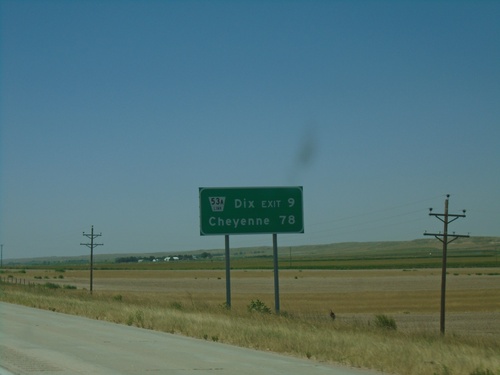 I-80 West - Distance Marker