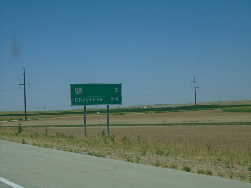 I-80 West - Distance Marker