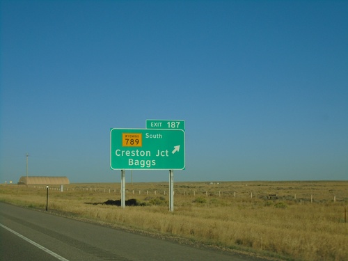 I-80 West Exit 187