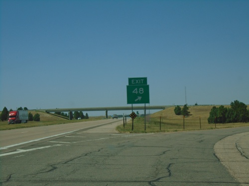 I-80 West - Exit 48