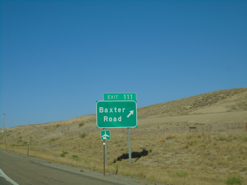 I-80 West - Exit 111