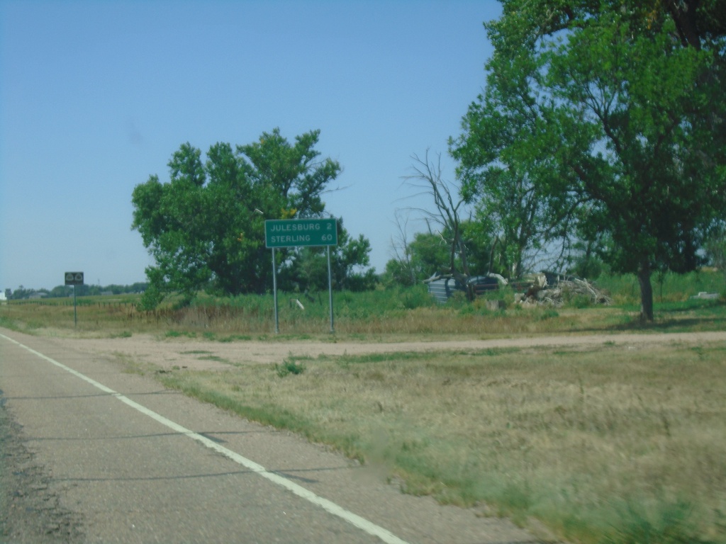 US-138 West - Distance Marker